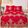 Bedskirts Bedspread trên giường Phong cách